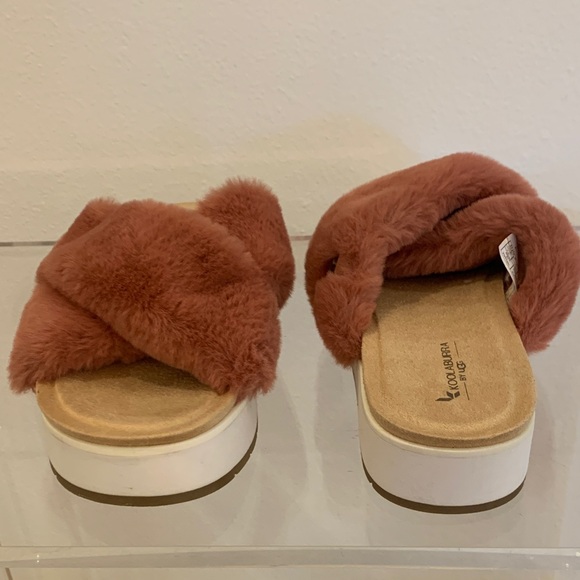 Koolaburra by UGG Pink Fluffy Slippers - Picture 8 of 9